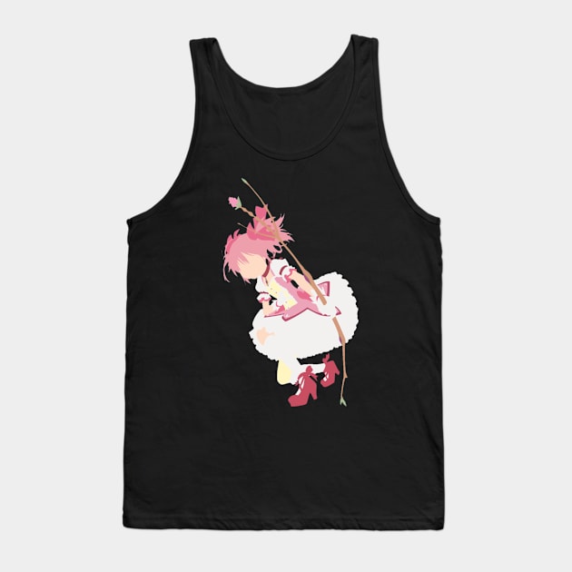 Madoka Kaname Minimalist Tank Top by KokoroPopShop